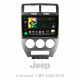 Android head unit SIGMA X10464 ANDROID 10 4+64 Gb 4G DSP Jeep Compass 1 MK 2006-2010 10"