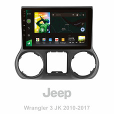 Android head unit SIGMA X10464 ANDROID 10 4+64 Gb 4G DSP Jeep Wrangler 3 JK 2010-2017 (L14) 10" (L1)