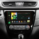 Android head unit SIGMA X10464 ANDROID 10 4+64 Gb 4G DSP Nissan X-Trail X Trail 3 T32 2013-2022- (F1) Manual air conditioning (C) 10"