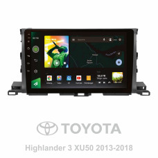 Android head unit SIGMA X10464 ANDROID 10 4+64 Gb 4G DSP Toyota Highlander 3 XU50 2013-2018 10" (L1)