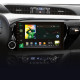 Android head unit SIGMA X10464 ANDROID 10 4+64 Gb 4G DSP Toyota Hilux Pick Up AN120 2015-2020 10" (L1)