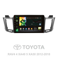 Android head unit SIGMA X10464 ANDROID 10 4+64 Gb 4G DSP Toyota RAV4 4 XA40 5 XA50 2012-2018 10" (L1)