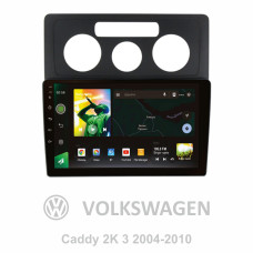 Android head unit SIGMA X10464 ANDROID 10 4+64 Gb 4G DSP Volkswagen Caddy 2K 3 III 2004 - 2010 10"
