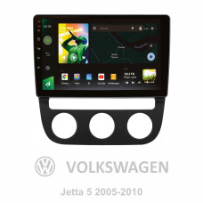 Android head unit SIGMA X10464 ANDROID 10 4+64 Gb 4G DSP Volkswagen Jetta 5 2005-2010 (F2) 10"