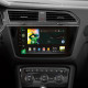 Android head unit SIGMA X10464 ANDROID 10 4+64 Gb 4G DSP Volkswagen Tiguan 2 Mk 2016-2022 (B) 10"