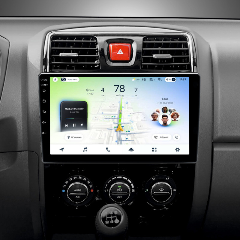 Android head unit Teyes CC4L 4+64 Gb Great Wall Wingle 5 2011-2015 10"
