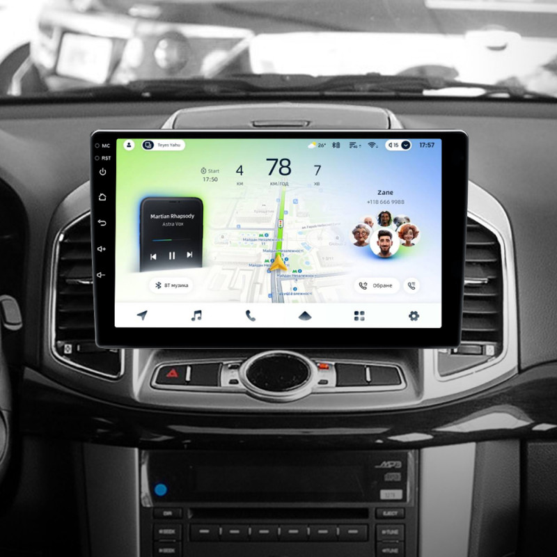 Android head unit Teyes CC4L 6+64 Gb Chevrolet Captiva 1 (F2) 2011-2016 10"