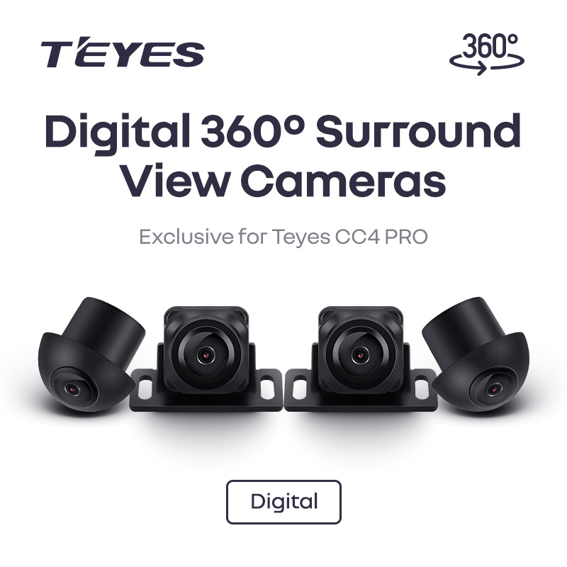 Surround-view camera system Teyes CC4 PRO
