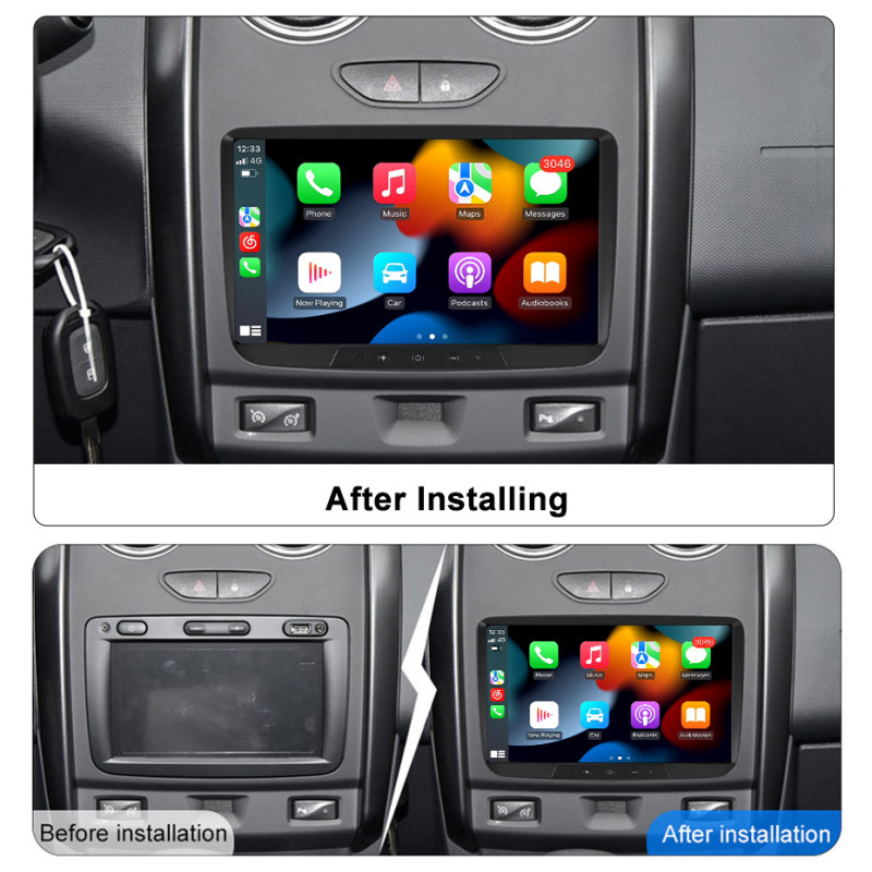 Android head unit AMS Renault Dacia M200S 2+32Gb 8"