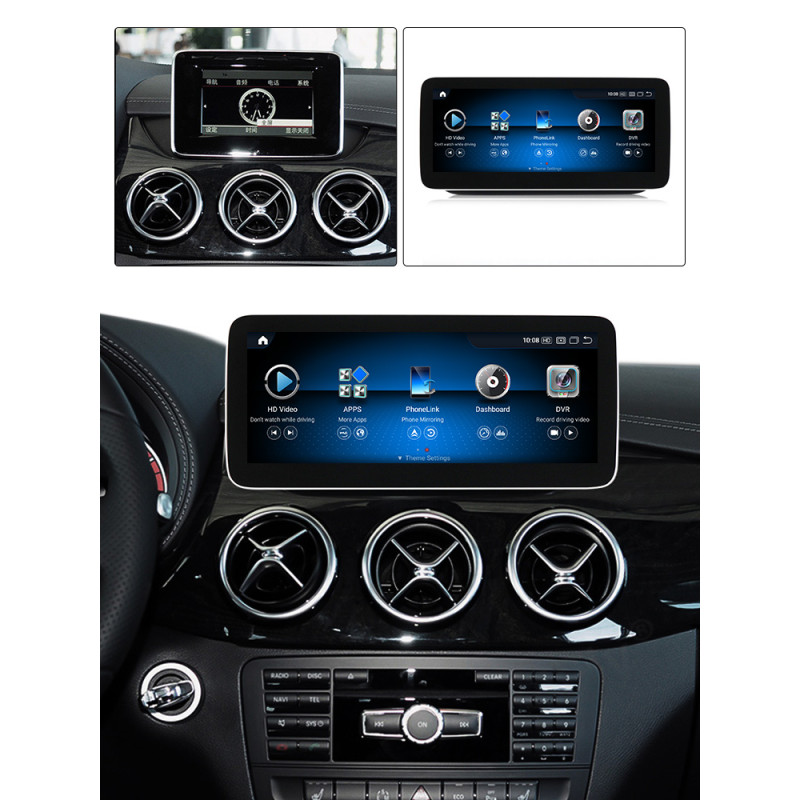 Android head unit AMS MERCEDES BENZ B-Class NTG5.0 2015-2019 4+64Gb 10.25"