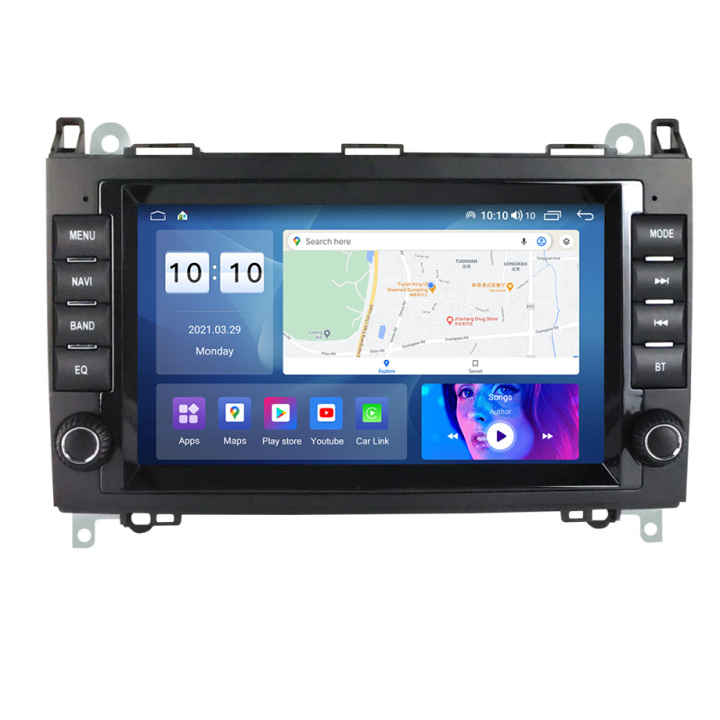 Android head unit AMS MERCEDES BENZ B200 M200S 2+32Gb 7"