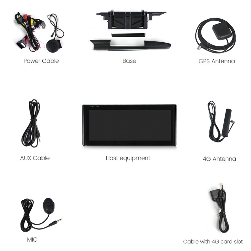 Android head unit AMS Audi A6 2012-2018 HN+R 4+64Gb 12.3"