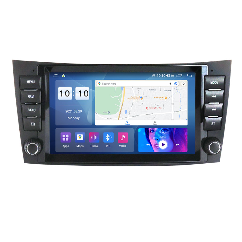 Android head unit AMS MERCEDES BENZ W211 M200S 2+32Gb 7"