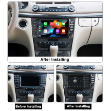 Android head unit AMS MERCEDES BENZ W211 M200S 2+32Gb 7"