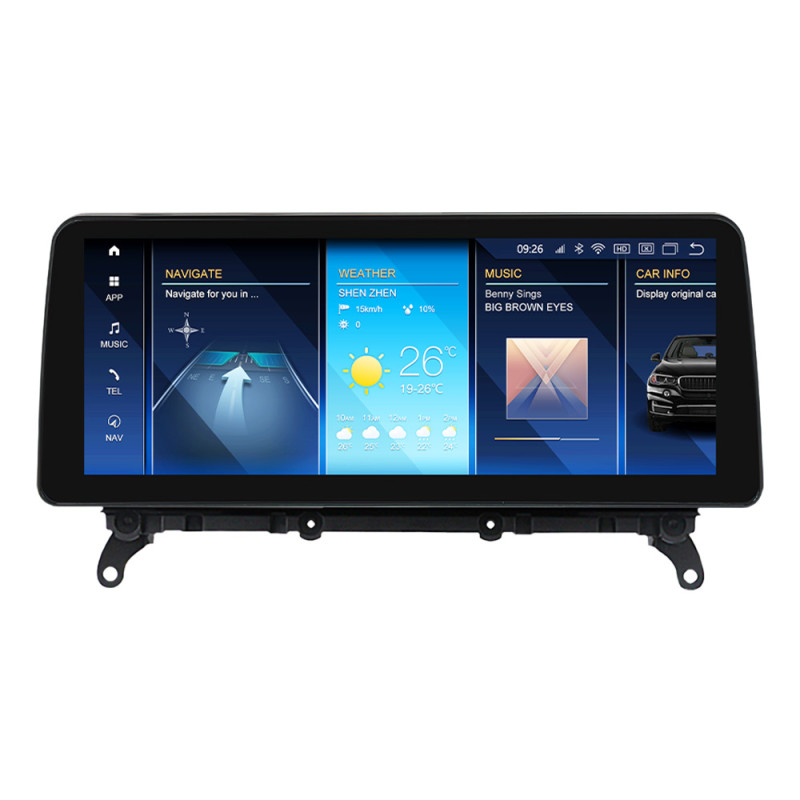 Android head unit AMS BMW X3 F25(2011- 2013) CIC Original CIC System 4+64Gb 12.3"