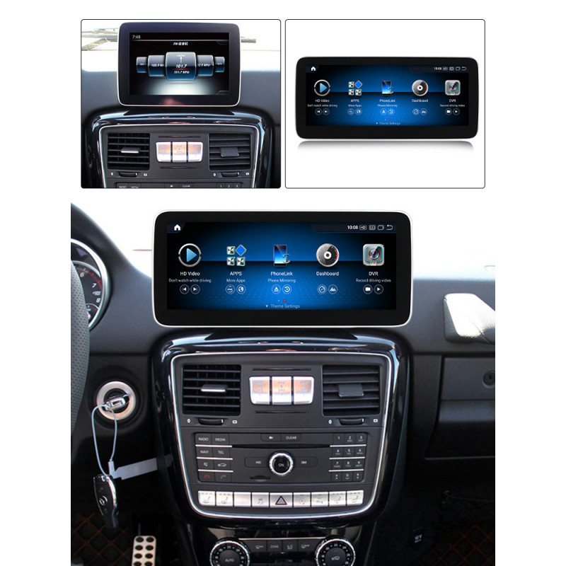 Android head unit AMS MERCEDES BENZ G-Class W461/W463 NTG5.0 2015-2019 4+64Gb 10.25"