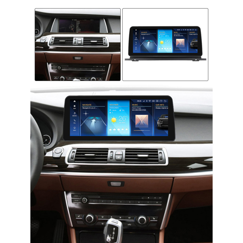Android head unit AMS BMW 5 Series F07 GT(2011-2012) Original CIC 4+64Gb 12.3"