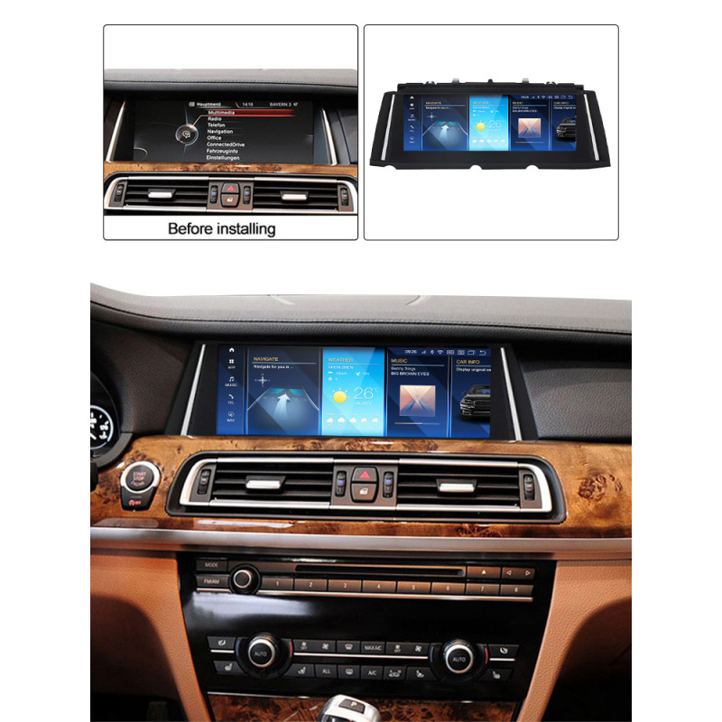 Android head unit AMS BMW 7 Series F01 F02(2009-2012) Original CIC 4+64Gb 10.25"