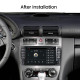Android head unit AMS MERCEDES BENZ C-Class w203 M200S 2+32Gb 8"