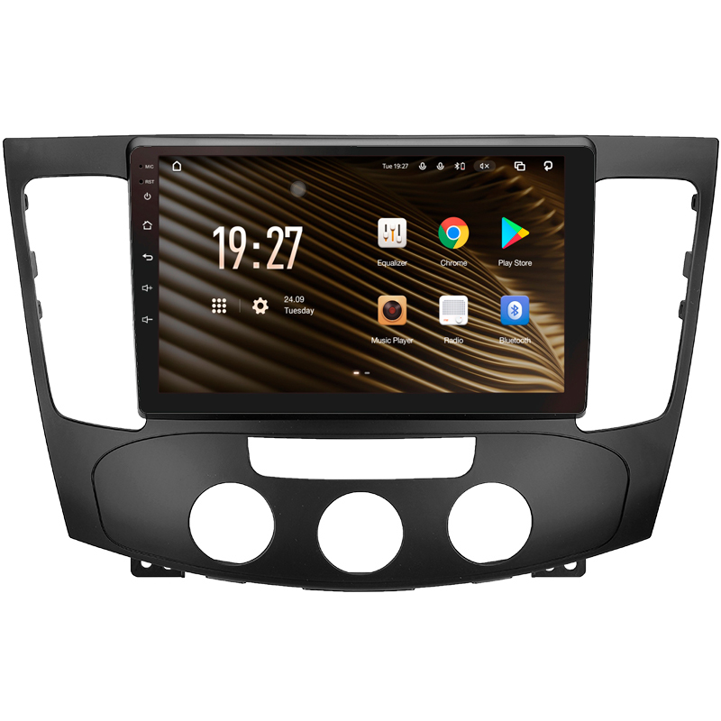 Android head unit SIGMA S9432 ANDROID 13 4+32 Gb 4G DSP Hyundai Sonata NF 2008-2010 (F1) 9"