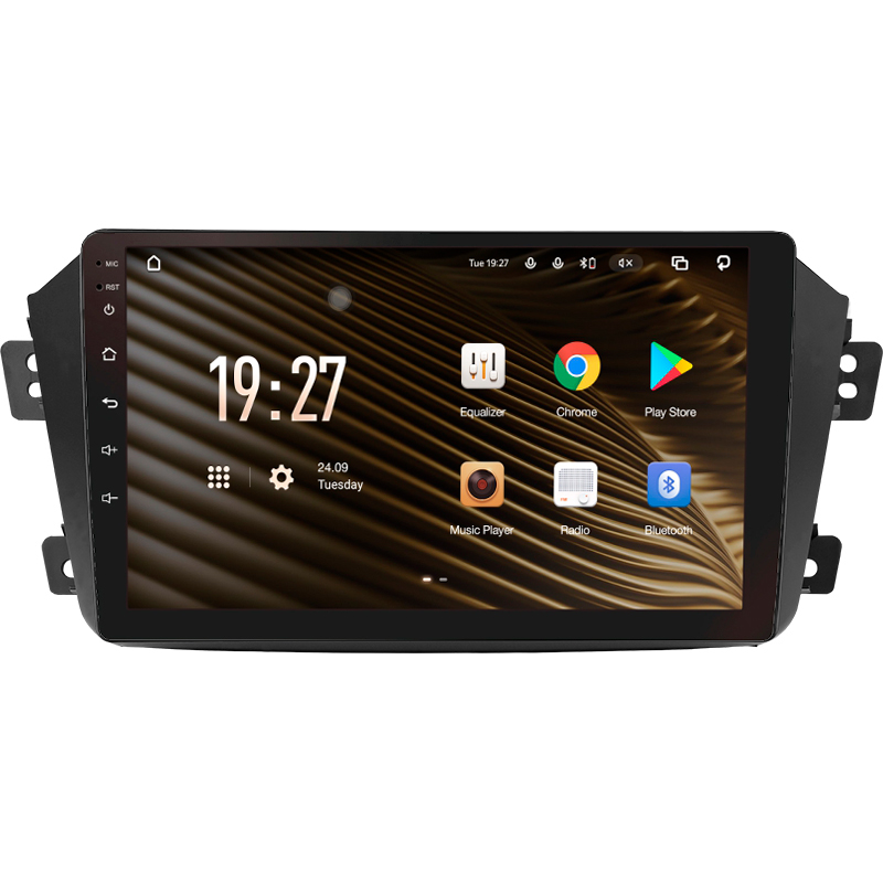 Android head unit SIGMA S9432 ANDROID 13 4+32 Gb 4G DSP Geely Emgrand X7 1 GX7 EX7 2011-2019 9"