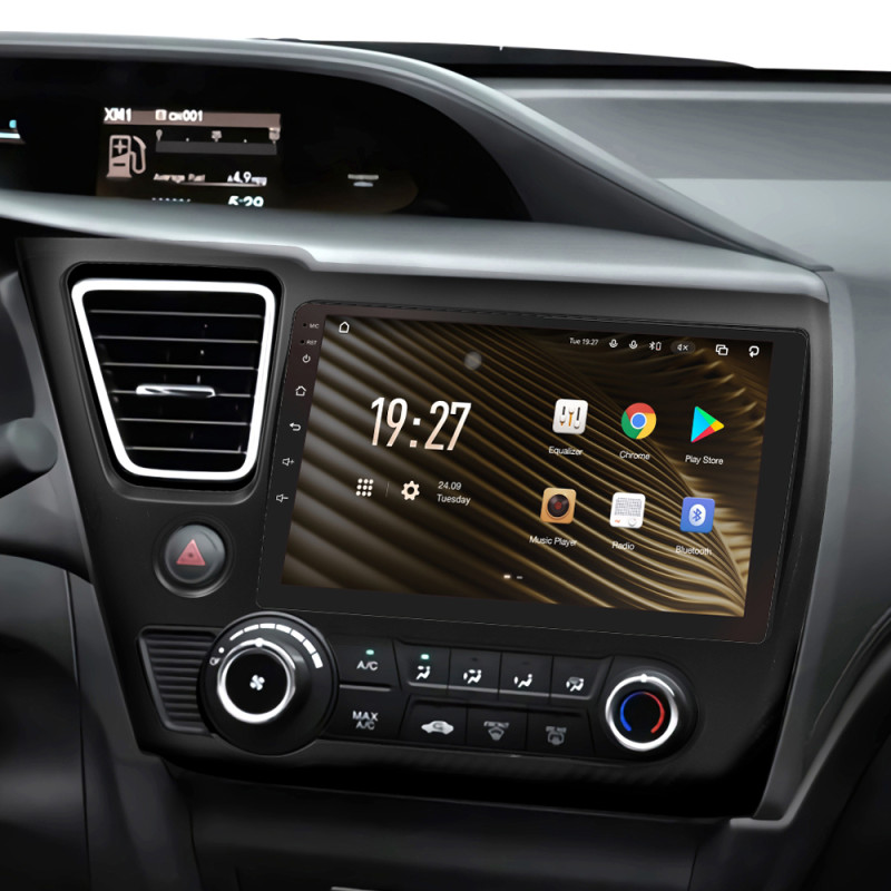 Android head unit SIGMA S9432 ANDROID 13 4+32 Gb 4G DSP Honda Civic 9 Middle East 2013-2016 9" (L1)