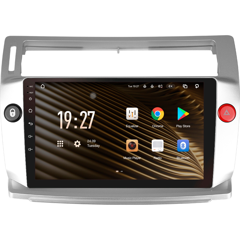 Android head unit SIGMA S9432 ANDROID 13 4+32 Gb 4G DSP Citroen C4 LA LC C-Triomphe C-Quatre 2004-2014 9"