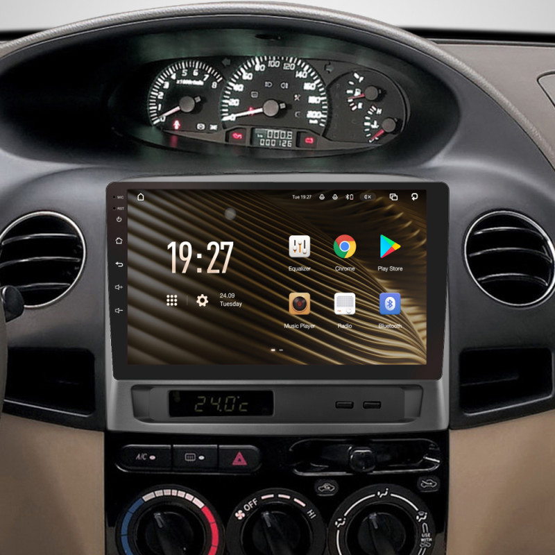 Android head unit SIGMA S9432 ANDROID 13 4+32 Gb 4G DSP Geely MK 1 2006-2013 9"