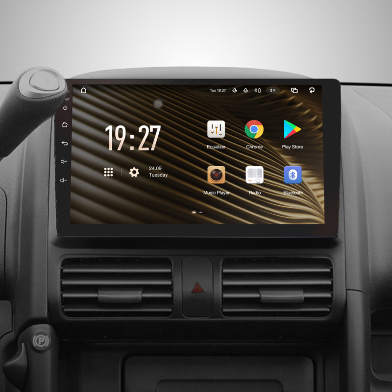 Android head unit SIGMA S9432 ANDROID 13 4+32 Gb 4G DSP Honda CR-V 2 CRV 2001-2006 9"