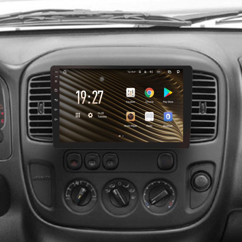 Android head unit SIGMA S9432 ANDROID 13 4+32 Gb 4G DSP Ford Escape 1 2000-2007 9"