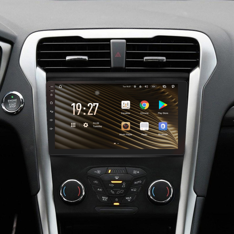Android head unit SIGMA S9432 ANDROID 13 4+32 Gb 4G DSP Ford Mondeo 5 (ZYJ) 2014-2019 9"