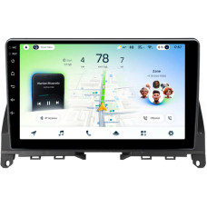 Android head unit Teyes CC4L 6+64 Gb Mercedes Benz C Class 3 W204 S204 2006-2011 9"