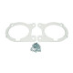 Adapter frame for automotive lenses N30