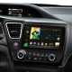 Android head unit SIGMA X9464 ANDROID 10 4+64 Gb 4G DSP Honda Civic 9 Middle East 2013-2016 9" (L1)