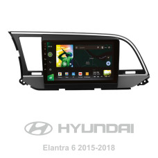 Android head unit SIGMA X9464 ANDROID 10 4+64 Gb 4G DSP Hyundai Elantra 6 2016-2018 (A) 9"
