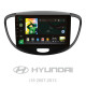 Android head unit SIGMA X9464 ANDROID 10 4+64 Gb 4G DSP Hyundai i10 2007-2013 9"