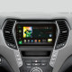 Android head unit SIGMA X9464 ANDROID 10 4+64 Gb 4G DSP Hyundai Santa Fe 3 2013-2016 (B) 9"