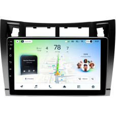 Android head unit Teyes CC4L 6+64 Gb Toyota Yaris XP90 2005-2012 (F1) 9"