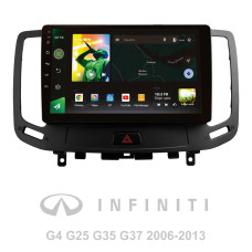 Android head unit SIGMA X9464 ANDROID 10 4+64 Gb 4G DSP Infiniti G4 G25 G35 G37 2006-2013 9" (L3)