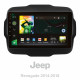 Android head unit SIGMA X9464 ANDROID 10 4+64 Gb 4G DSP Jeep Renegade 2014-2018 9"