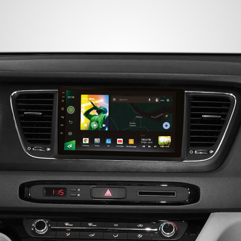 Android head unit SIGMA X9464 ANDROID 10 4+64 Gb 4G DSP Kia Carnival 3 YP (F1) 2014-2021 (A) 9"