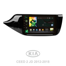 Android head unit SIGMA X9464 ANDROID 10 4+64 Gb 4G DSP Kia CEED Cee'd 2 JD 2012-2018 9"