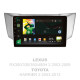Android head unit SIGMA X9464 ANDROID 10 4+64 Gb 4G DSP Lexus RX300 RX330 RX350 RX400H Toyota harrier 2003-2009 9"