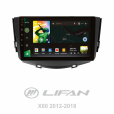 Android head unit SIGMA X9464 ANDROID 10 4+64 Gb 4G DSP Lifan X60 2012-2018 9"