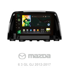 Android head unit SIGMA X9464 ANDROID 10 4+64 Gb 4G DSP Mazda 6 Atenza 3 GJ 2012-2015 (A) 9"