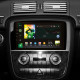 Android head unit SIGMA X9464 ANDROID 10 4+64 Gb 4G DSP Mercedes Benz R-Class W251 R280 R300 R320 2005-2017 (F1) 9"