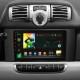 Android head unit SIGMA X9464 ANDROID 10 4+64 Gb 4G DSP Mercedes Benz Smart Fortwo 2 2010-2015 (F1) 9"