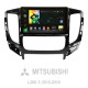 Android head unit SIGMA X9464 ANDROID 10 4+64 Gb 4G DSP Mitsubishi L200 5 (F2) (Automatic air conditioning) 2015-2019 9"