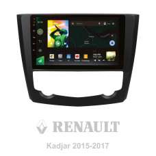 Android head unit SIGMA X9464 ANDROID 10 4+64 Gb 4G DSP Renault Kadjar 2015-2017 9"