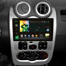 Android head unit SIGMA X9464 ANDROID 10 4+64 Gb 4G DSP Renault Logan 1 Sandero For Dacia Duster 2009-2017 9"
